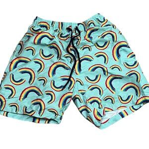 US Surf Club Rainbow Gay Pride Mens Boardshorts Mens Size Medium